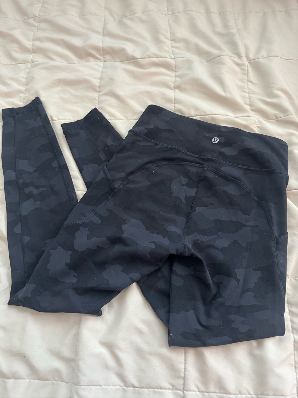 Lululemon Camo Leggings with pockets